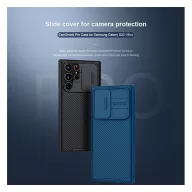   Nillkin CamShield Pro Samsung Galaxy S22 Ultra műanyag hátlap tok, fekete