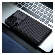   Nillkin CamShield Pro Samsung Galaxy S22 Ultra műanyag hátlap tok, fekete