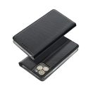 Magnet Samsung Galaxy S22 mágneses flip tok, fekete