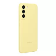   Samsung Galaxy S22+ Silicone Cover, gyári szilikon tok, sárga, EF-PS906TY