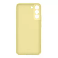   Samsung Galaxy S22+ Silicone Cover, gyári szilikon tok, sárga, EF-PS906TY