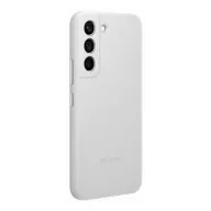   Samsung Galaxy S22 Leather Cover, gyári bőr tok, szürke, EF-VS901LJ