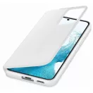 Samsung Galaxy S22 Clear View Cover, gyári flip tok, fehér, EF-ZS901CW