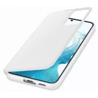   Samsung Galaxy S22+ Clear View Cover, gyári flip tok, fehér, EF-ZS906CW