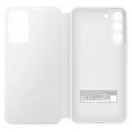   Samsung Galaxy S22+ Clear View Cover, gyári flip tok, fehér, EF-ZS906CW
