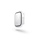 Uniq Legion Apple Watch S8/S7 41mm tok, tempered kijelző fóliával, átlátszó