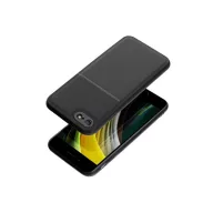   Forcell Noble hátlap tok, Apple iPhone SE 2022/2020/8/7, fekete