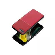   Forcell Noble hátlap tok, Apple iPhone SE 2022/2020/8/7, piros