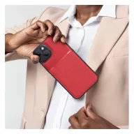   Forcell Noble hátlap tok, Apple iPhone SE 2022/2020/8/7, piros