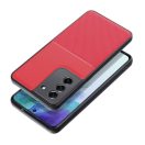 Forcell Noble hátlap tok, Samsung Galaxy S21 FE, piros