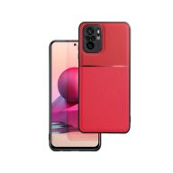   Forcell Noble hátlap tok, Xiaomi Redmi Note 10 Pro/Redmi Note 10 Pro Max, piros