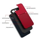 Forcell Noble hátlap tok, Xiaomi Redmi Note 10 Pro/Redmi Note 10 Pro Max, piros