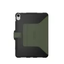 UAG Scout Apple iPad 10.9 2022 / iPad 11 2025 flip hátlap tok, Black-Olive