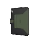 UAG Scout Apple iPad 10.9 2022 / iPad 11 2025 flip hátlap tok, Black-Olive