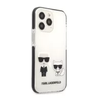   Karl Lagerfeld Karl and Choupette TPE hátlap tok Apple iPhone 13 Pro Max, fehér