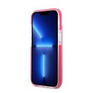 Karl Lagerfeld Choupette Head TPE szilikon hátlap tok Apple iPhone 13, rózsaszín