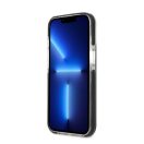 Karl Lagerfeld Choupette Head TPE szilikon hátlap tok Apple iPhone 13 Pro, fekete