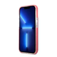   Karl Lagerfeld Choupette Head TPE szilikon hátlap tok Apple iPhone 13 Pro, rózsaszín