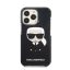 Karl Lagerfeld Ikonik hátlap tok Apple iPhone 13 Pro, fekete