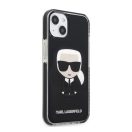 Karl Lagerfeld Ikonik hátlap tok Apple iPhone 13 mini, fekete