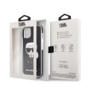 Karl Lagerfeld Ikonik hátlap tok Apple iPhone 13 mini, fekete