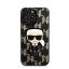 Karl Lagerfeld Monogram Ikonik hátlap tok Apple iPhone 13 Pro, fekete