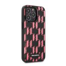 Karl Lagerfeld Monogram Plaque hátlap tok Apple iPhone 13 Pro, rózsaszín