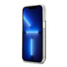 Karl Lagerfeld Liquid Glitter Gatsby hátlap tok Apple iPhone 13 Pro, fekete