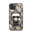 Karl Lagerfeld Ikonik Flower hátlap tok Apple iPhone 13, szürke