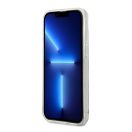 Karl Lagerfeld Ikonik Flower hátlap tok Apple iPhone 13 mini, átlátszó