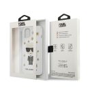 Karl Lagerfeld Ikonik Flower hátlap tok Apple iPhone 13 mini, átlátszó