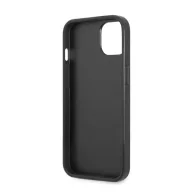   Karl Lagerfeld Saffiano Plaque hátlap tok Apple iPhone 13 mini, fekete