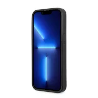   Karl Lagerfeld Saffiano Plaque hátlap tok Apple iPhone 13 Pro, fekete