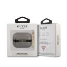 Guess Printed Stripe Apple Airpods Pro tok, fekete
