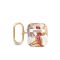 Guess Flower Print Apple Airpods tok, lila