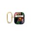 Guess Flower Print Apple Airpods tok, kék