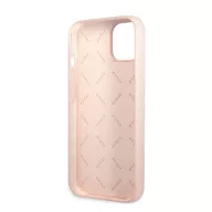   Guess Silicone Line Triangle Apple iPhone 13 hátlap tok, rószaszín