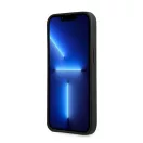 Guess Saffiano Double Card Apple iPhone 13 bőr hátlap tok, fekete