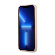  Guess Saffiano Double Card Apple iPhone 13 Pro bőr hátlap tok, rózsaszín