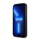 Guess Saffiano Triangle Apple iPhone 13 Pro hátlap tok, ezüst