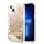 Guess Liquid Glitter Paisley Apple iPhone 13 mini hátlap tok, arany