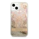 Guess Liquid Glitter Paisley Apple iPhone 13 mini hátlap tok, arany