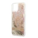 Guess Liquid Glitter Paisley Apple iPhone 13 mini hátlap tok, arany