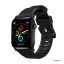 Nomad Rugged Apple Watch 42/44/45/49mm szíj, fekete