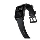 Nomad Rugged Apple Watch 42/44/45/49mm szíj, fekete