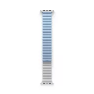   Uniq Revix mágneses szilikon szíj Apple Watch 42/44/45/49mm, fehér/kék