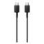Samsung EP-DN975BBE kompatibilis USB-C / USB-C töltő- és adatkábel, 1m, 5A, fekete, Eco csomagolás