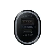   Samsung EP-L4020NBEGEU autós szivargyújtó gyorstöltő, USB-C + USB, 40W, fekete