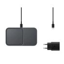 Samsung EP-P5400 Duo vezeték nélküli wireless gyorstöltő állomás, 15W, fekete