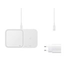 Samsung EP-P5400 Duo vezeték nélküli wireless gyorstöltő állomás, 15W, fehér